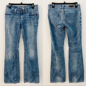 Harley Davidson Women's Boot Cut Low Rise Jeans Sz 4